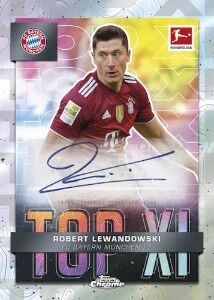 2021-22-Topps-Chrome-Bundesliga-Cards-TOP-XI-Autograph-Robert-Lewandowski