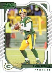 2022 Panini Absolute Retail Green #65 Aaron Rodgers - Packers
