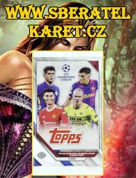 2021-22 Topps UEFA Champions League Collection Soccer Hobby Pack (balíček)