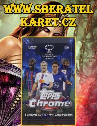 2022-23 Topps Chrome UEFA Women´s Champions League Soccer Hobby Box
